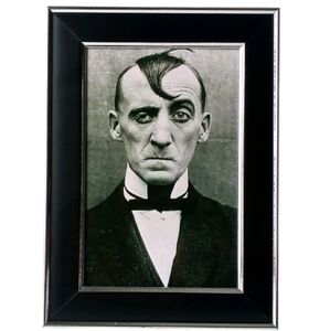 Funny Hair Vintage Man Portrait Retro Home Decor Design Style Vixtorisn